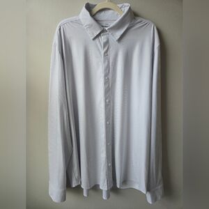 Hawker Rye Men's Classic White Long Sleeve Button Down Shirt